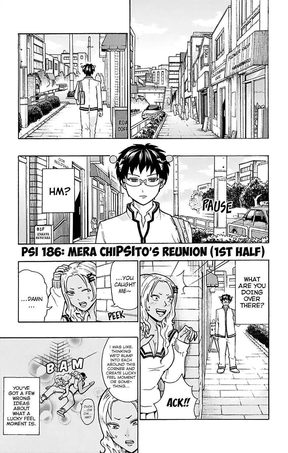 Saiki Kusuo No Sainan Chapter 186 - Page 2