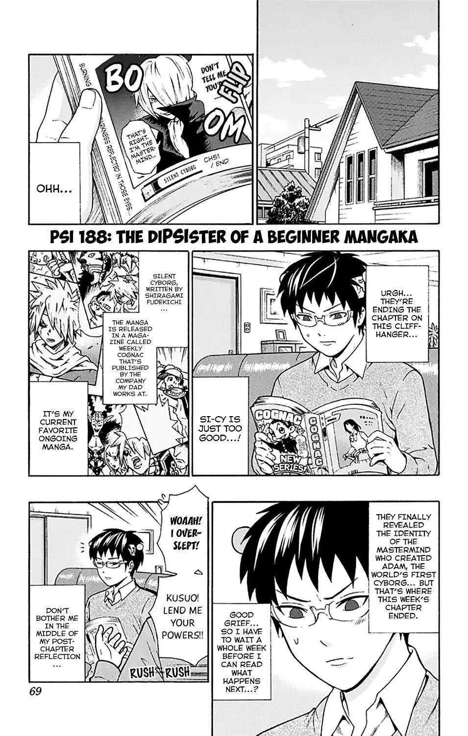 Saiki Kusuo No Sainan Chapter 188 - Page 2