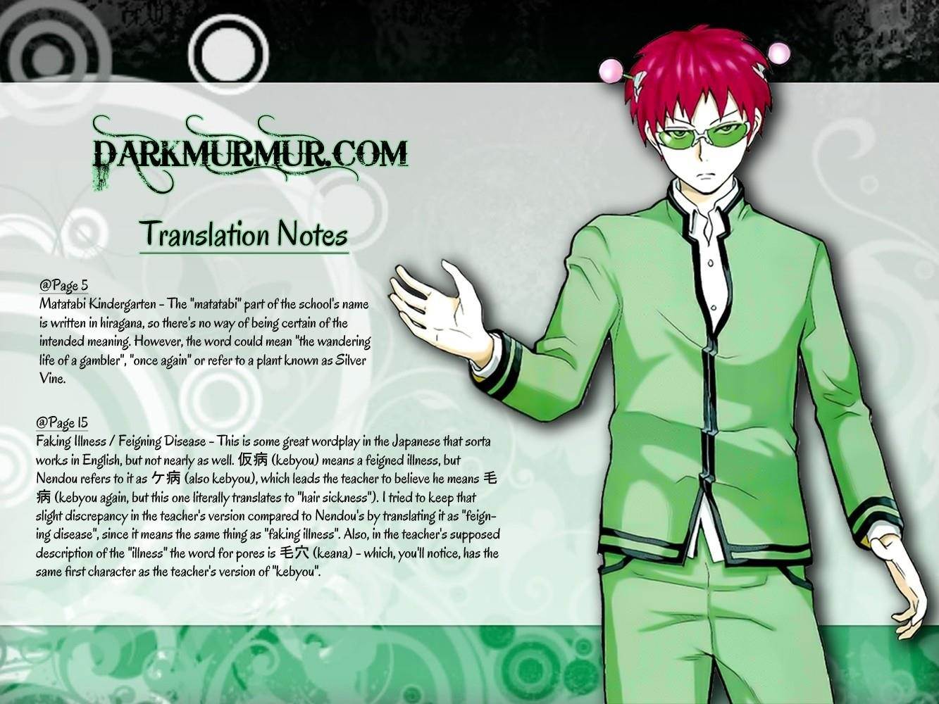 Saiki Kusuo No Sainan Chapter 2 - Page 20