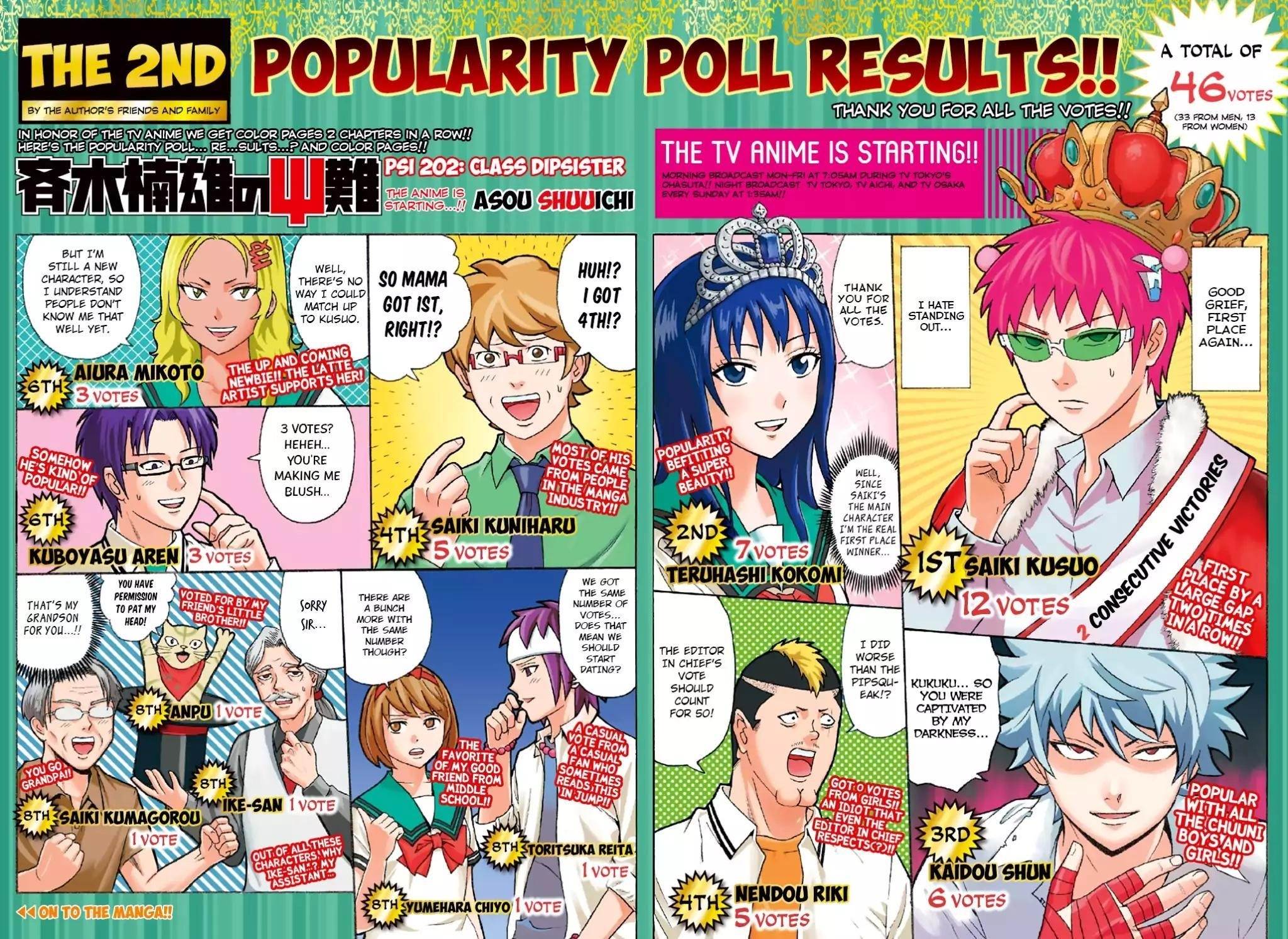 Saiki Kusuo No Sainan Chapter 202 - Page 3