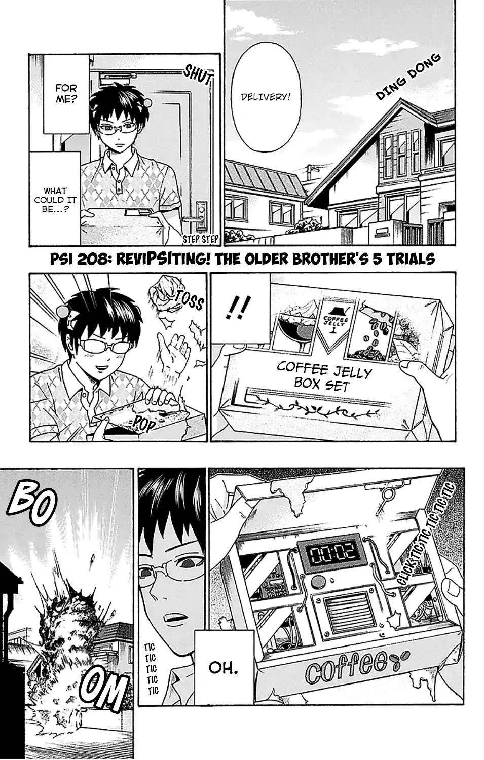 Saiki Kusuo No Sainan Chapter 208 - Page 2