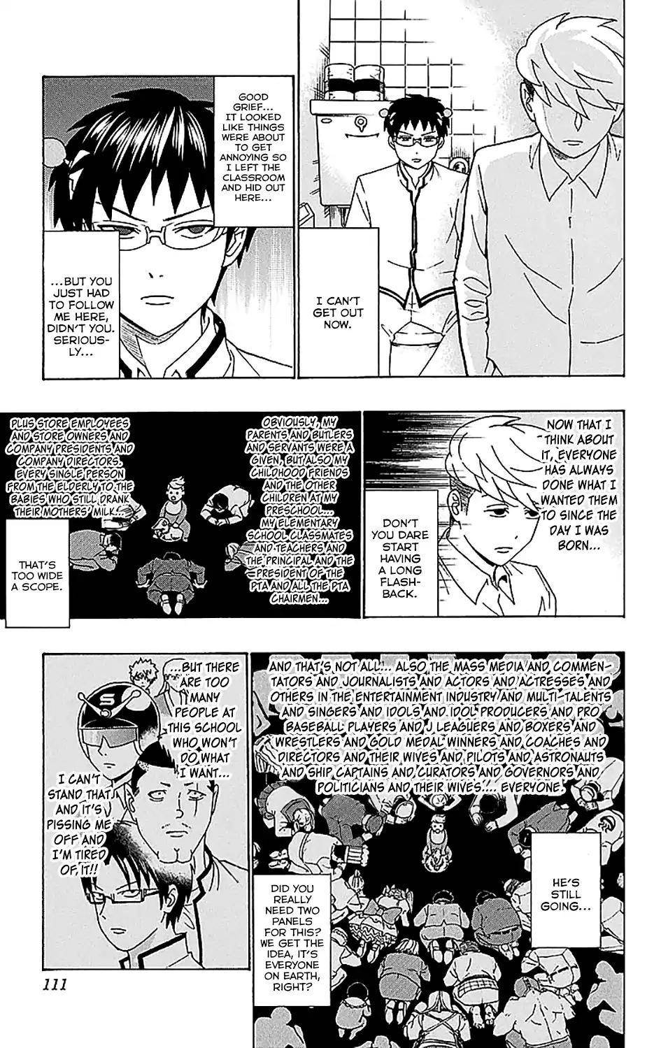 Saiki Kusuo No Sainan Chapter 223 - Page 10