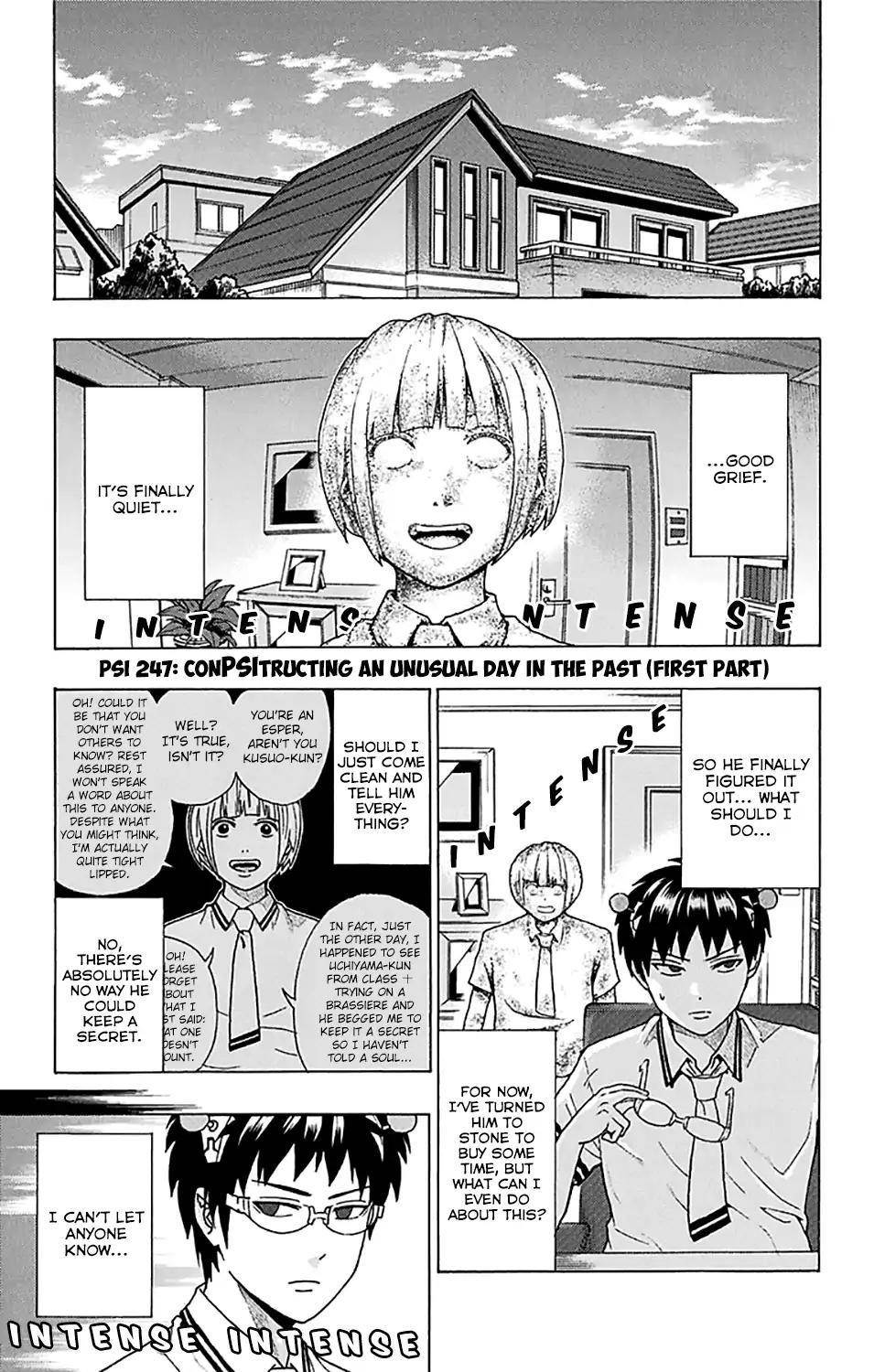 Saiki Kusuo No Sainan Chapter 247 - Page 2