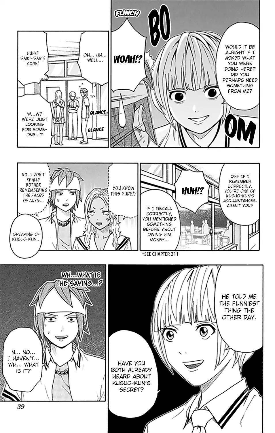 Saiki Kusuo No Sainan Chapter 253 - Page 8