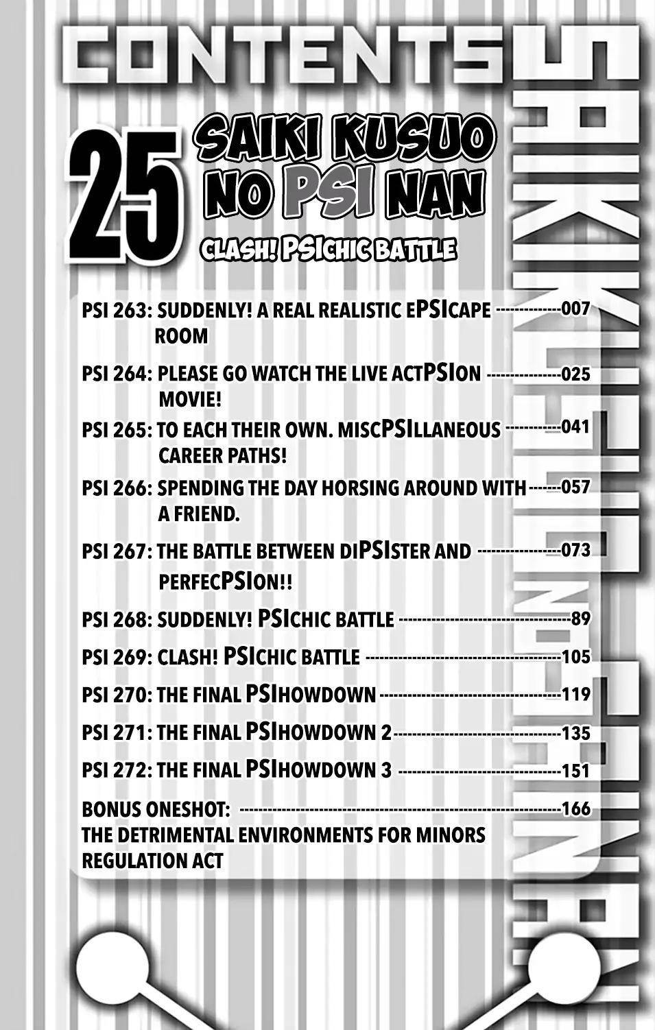 Saiki Kusuo No Sainan Chapter 263 - Page 8