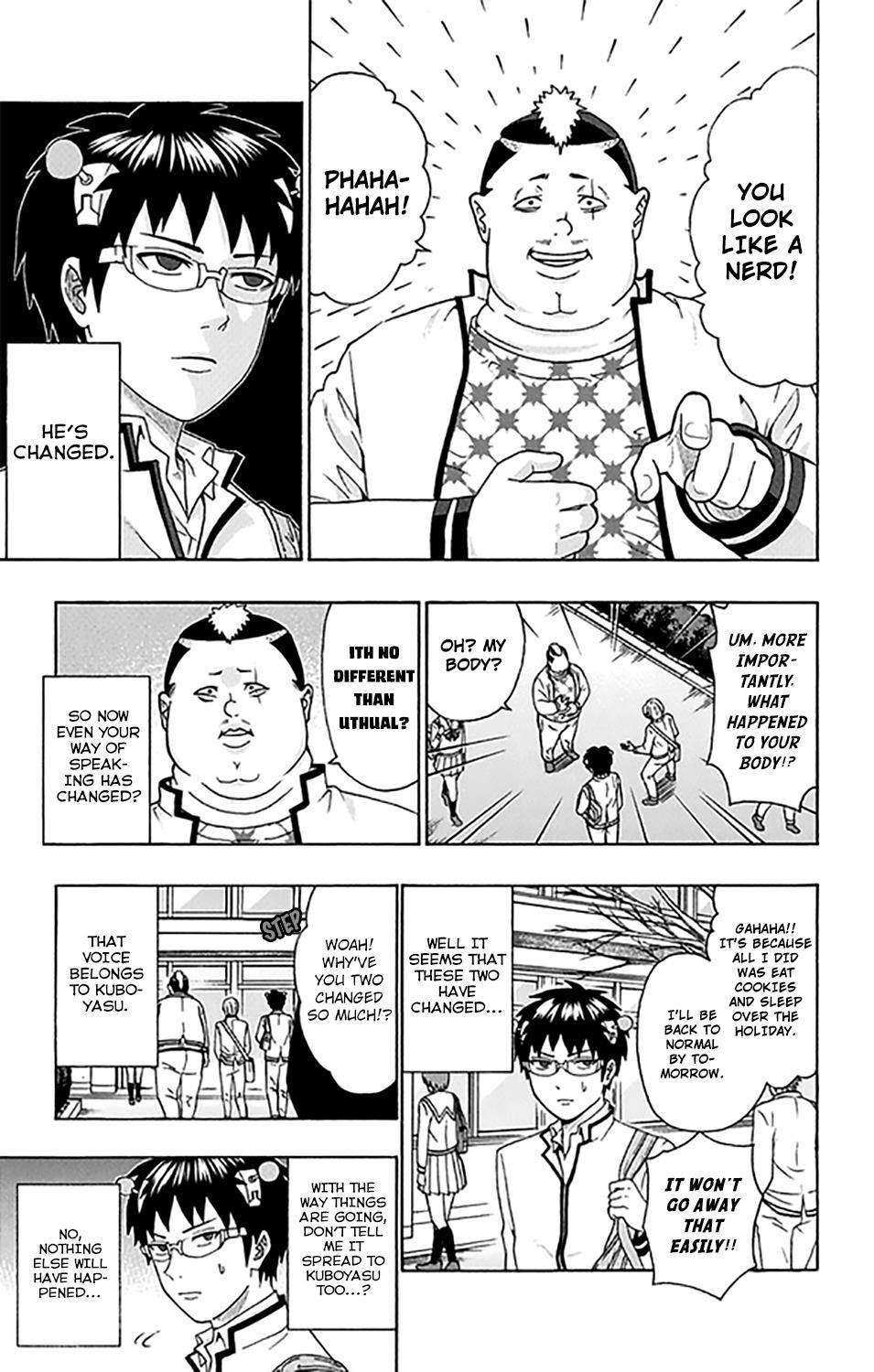 Saiki Kusuo No Sainan Chapter 273 - Page 13