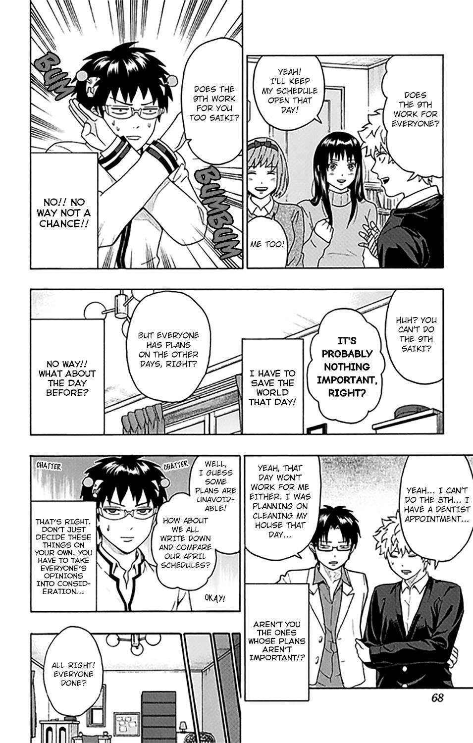 Saiki Kusuo No Sainan Chapter 276 - Page 15