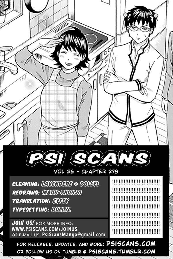 Saiki Kusuo No Sainan Chapter 278 - Page 1
