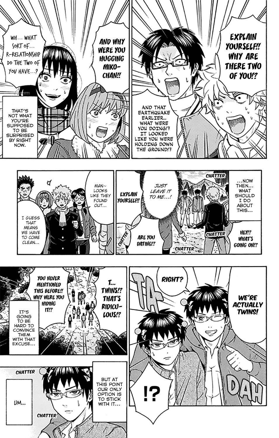 Saiki Kusuo No Sainan Chapter 279 - Page 9