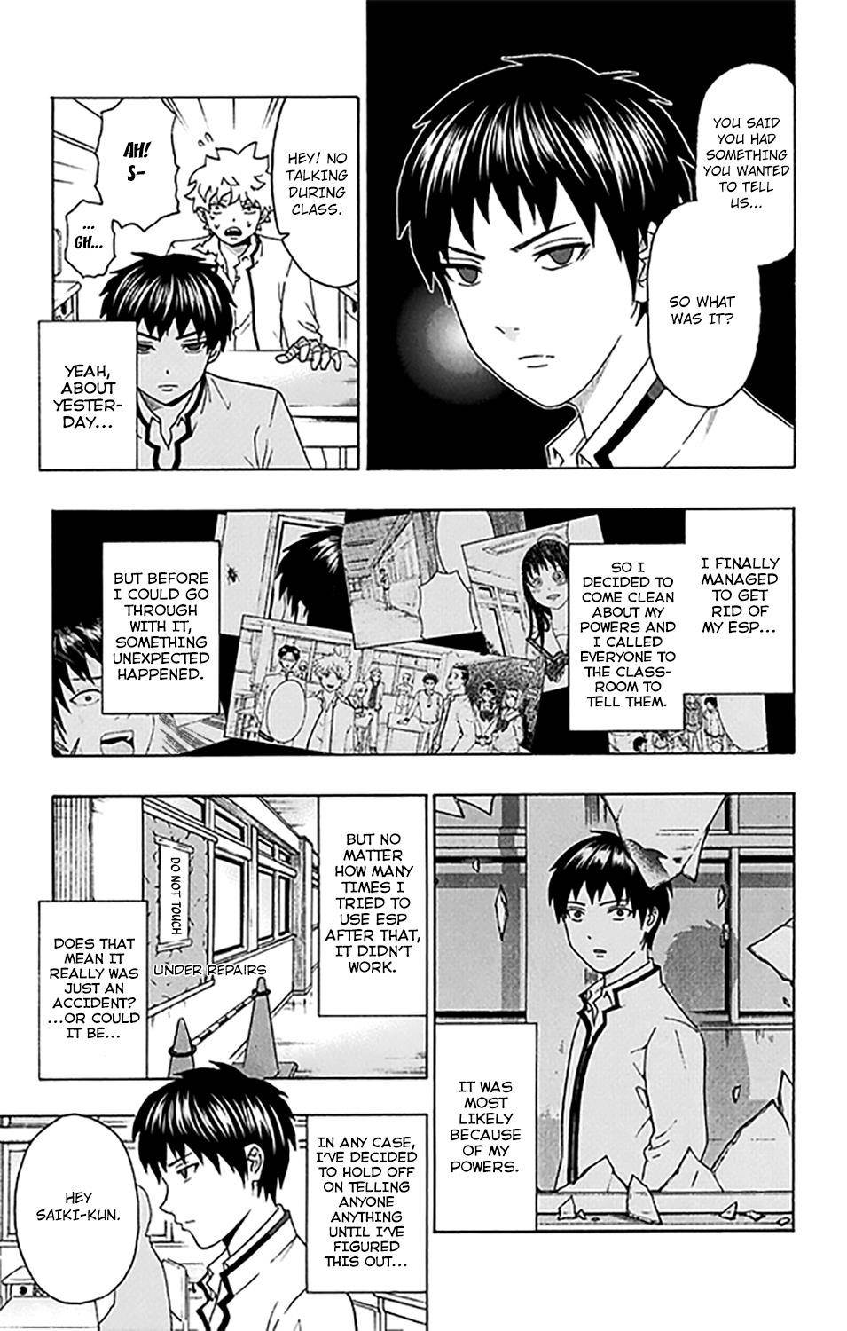 Saiki Kusuo No Sainan Chapter 280 - Page 9