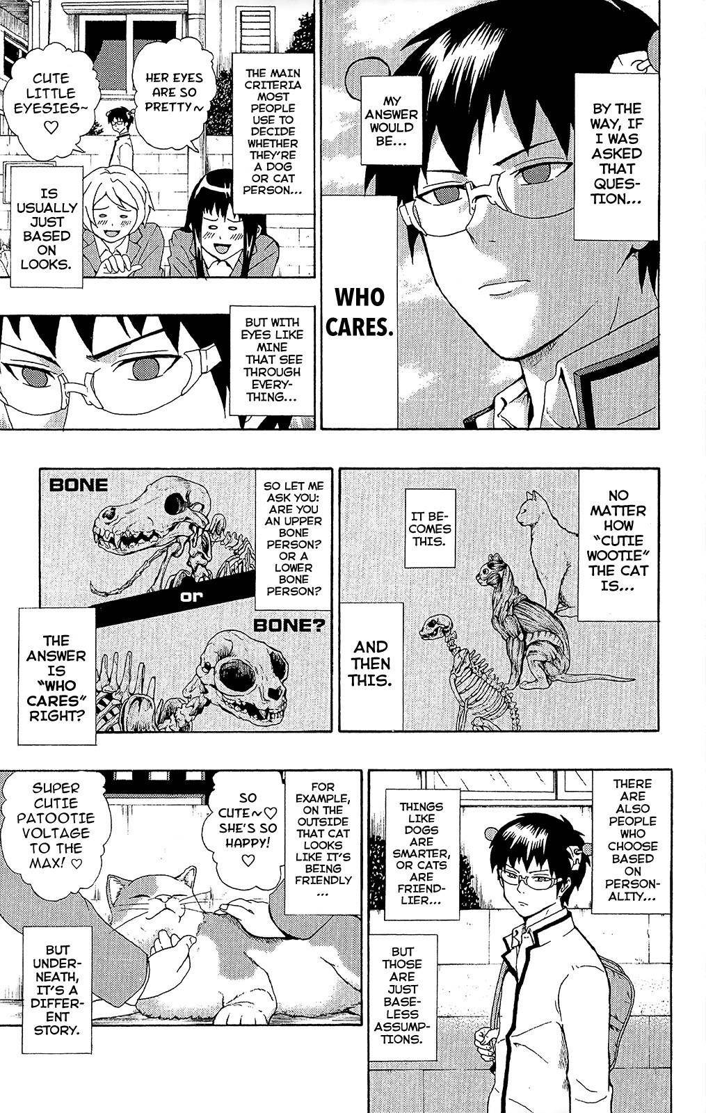 Saiki Kusuo No Sainan Chapter 36 - Page 3