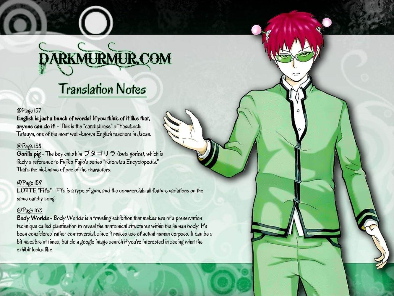 Saiki Kusuo No Sainan Chapter 8.5 - Page 32