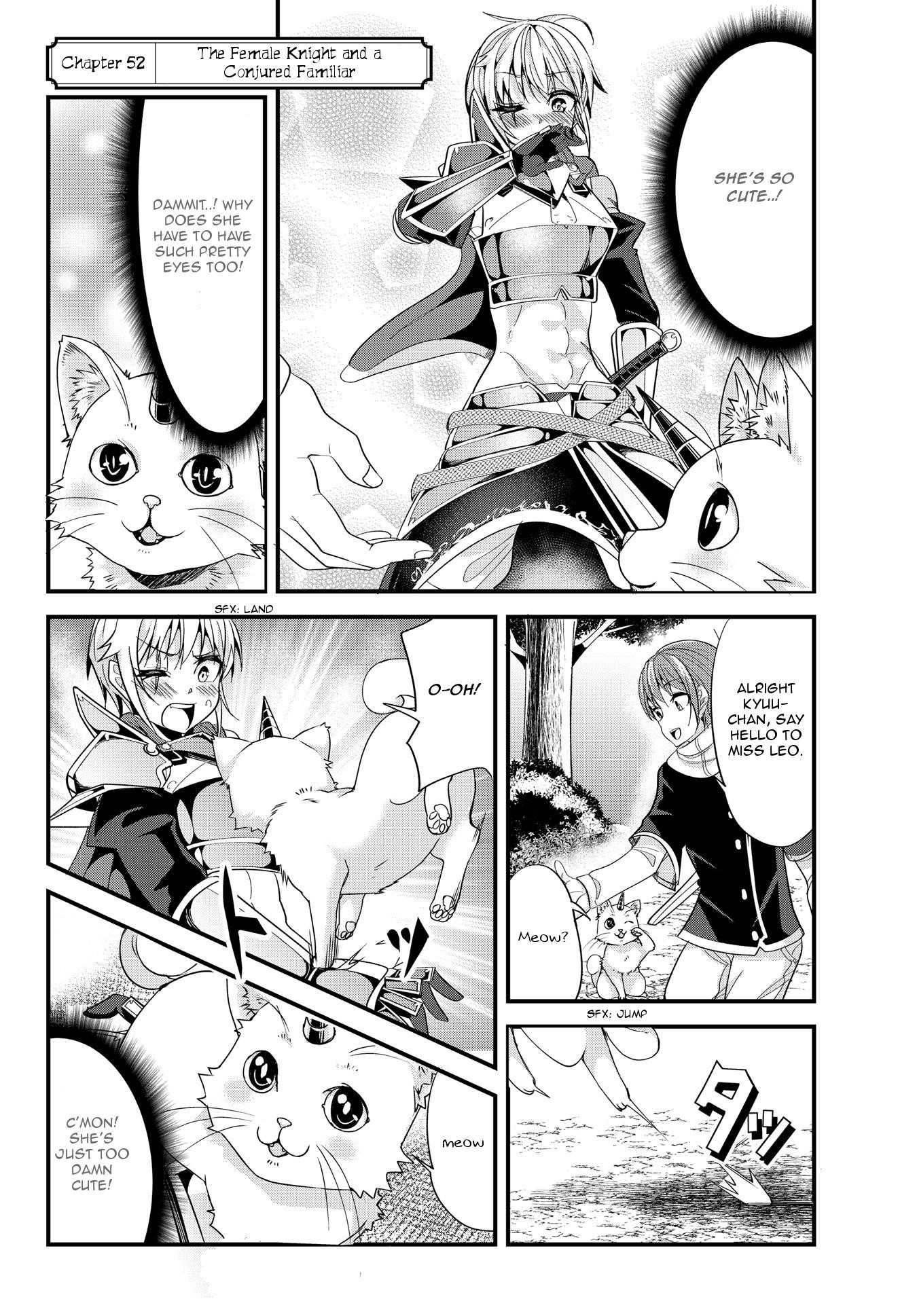 A Story About Treating A Female Knight Who Has Never Been Treated As A Woman As A Woman Chapter 52 - Page 2