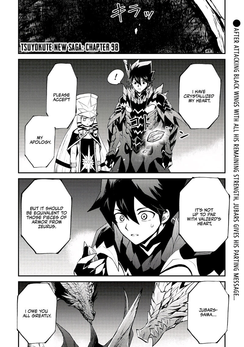 Tsuyokute New Saga Chapter 98 - Page 1