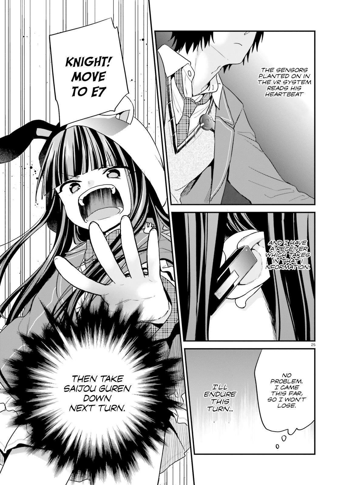 Dear Self-styled F rank bro’ says, he’s gonna rule a game-oriented school. Chapter 11 - Page 25