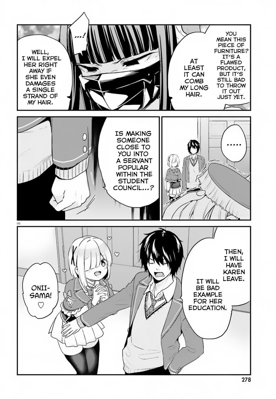 Dear Self-styled F rank bro’ says, he’s gonna rule a game-oriented school. Chapter 15 - Page 7