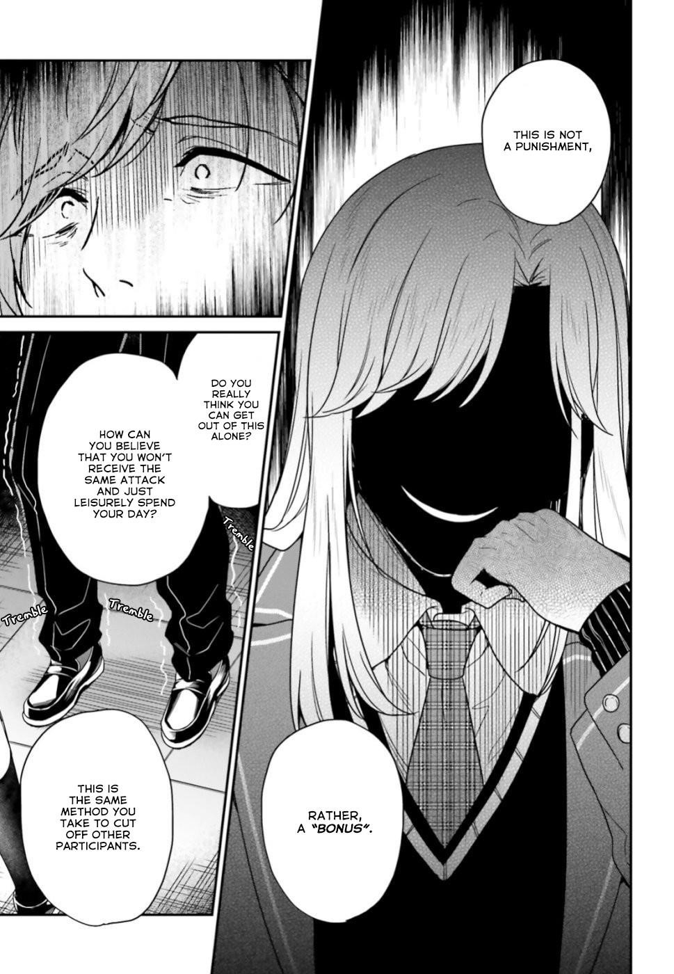 Dear Self-styled F rank bro’ says, he’s gonna rule a game-oriented school. Chapter 19 - Page 10