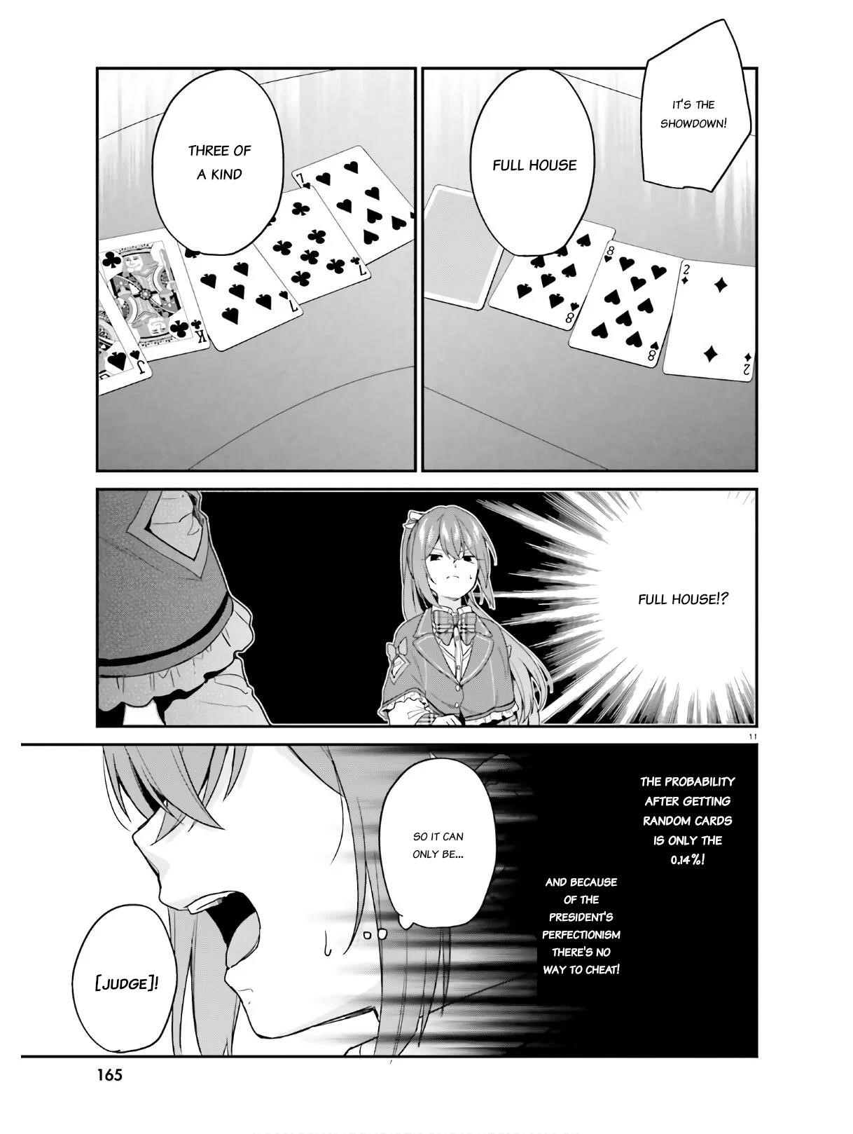 Dear Self-styled F rank bro’ says, he’s gonna rule a game-oriented school. Chapter 22 - Page 11