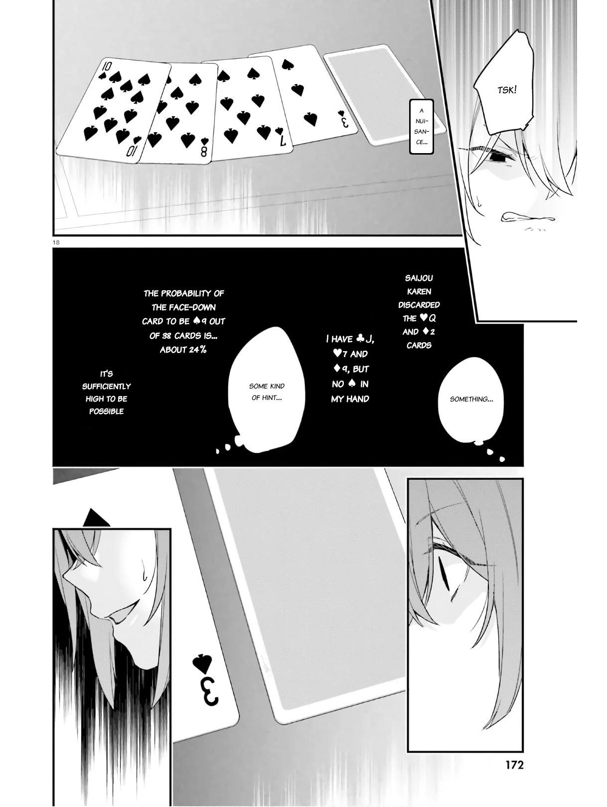 Dear Self-styled F rank bro’ says, he’s gonna rule a game-oriented school. Chapter 22 - Page 18