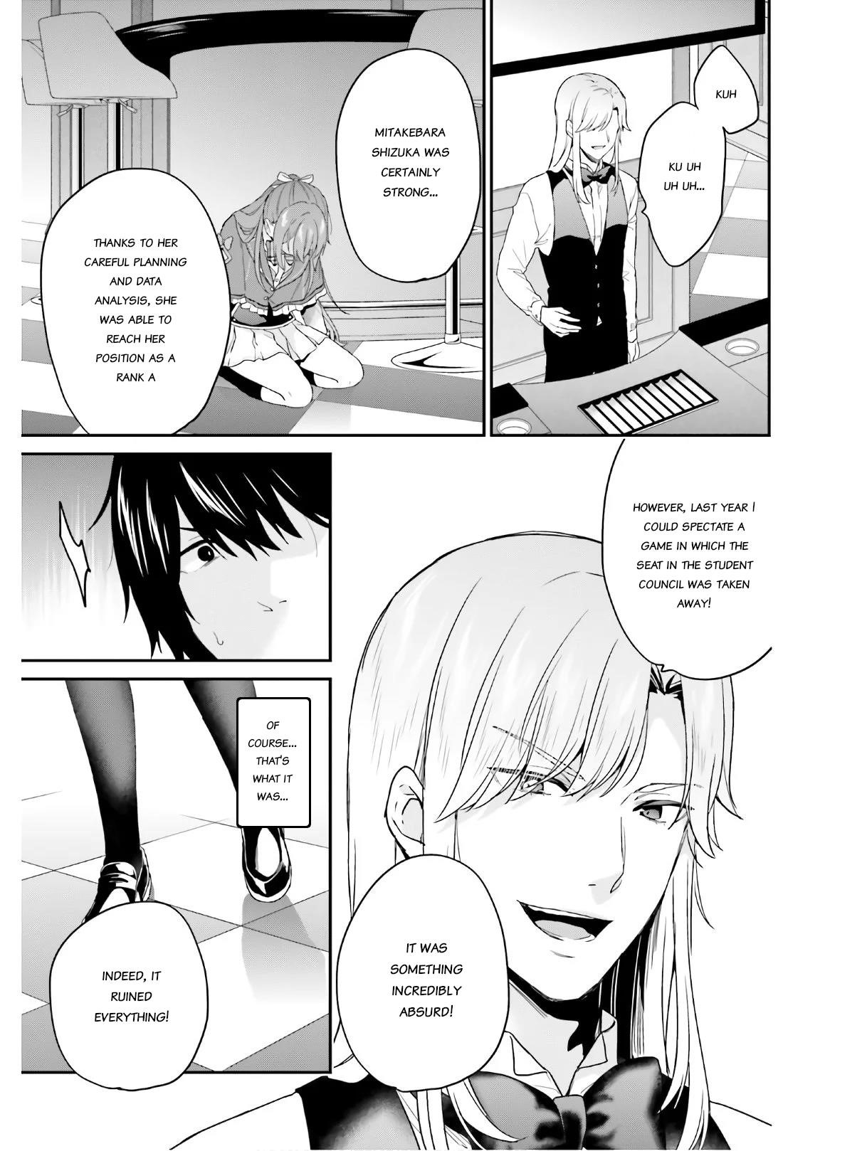 Dear Self-styled F rank bro’ says, he’s gonna rule a game-oriented school. Chapter 22 - Page 31