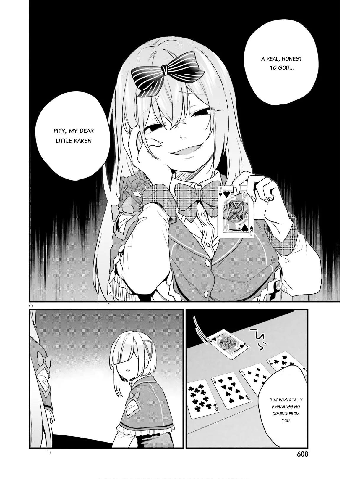 Dear Self-styled F rank bro’ says, he’s gonna rule a game-oriented school. Chapter 25 - Page 10