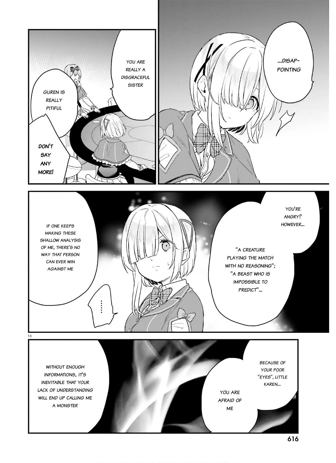 Dear Self-styled F rank bro’ says, he’s gonna rule a game-oriented school. Chapter 25 - Page 18