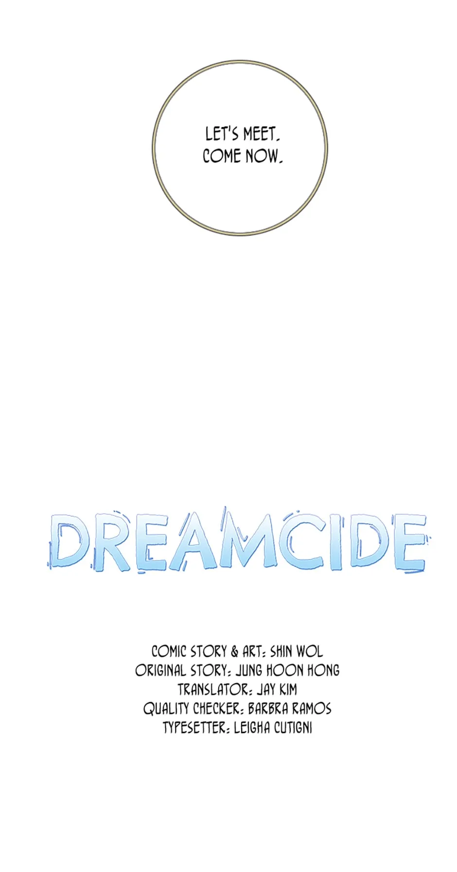 Dreamcide Chapter 23 - Page 1