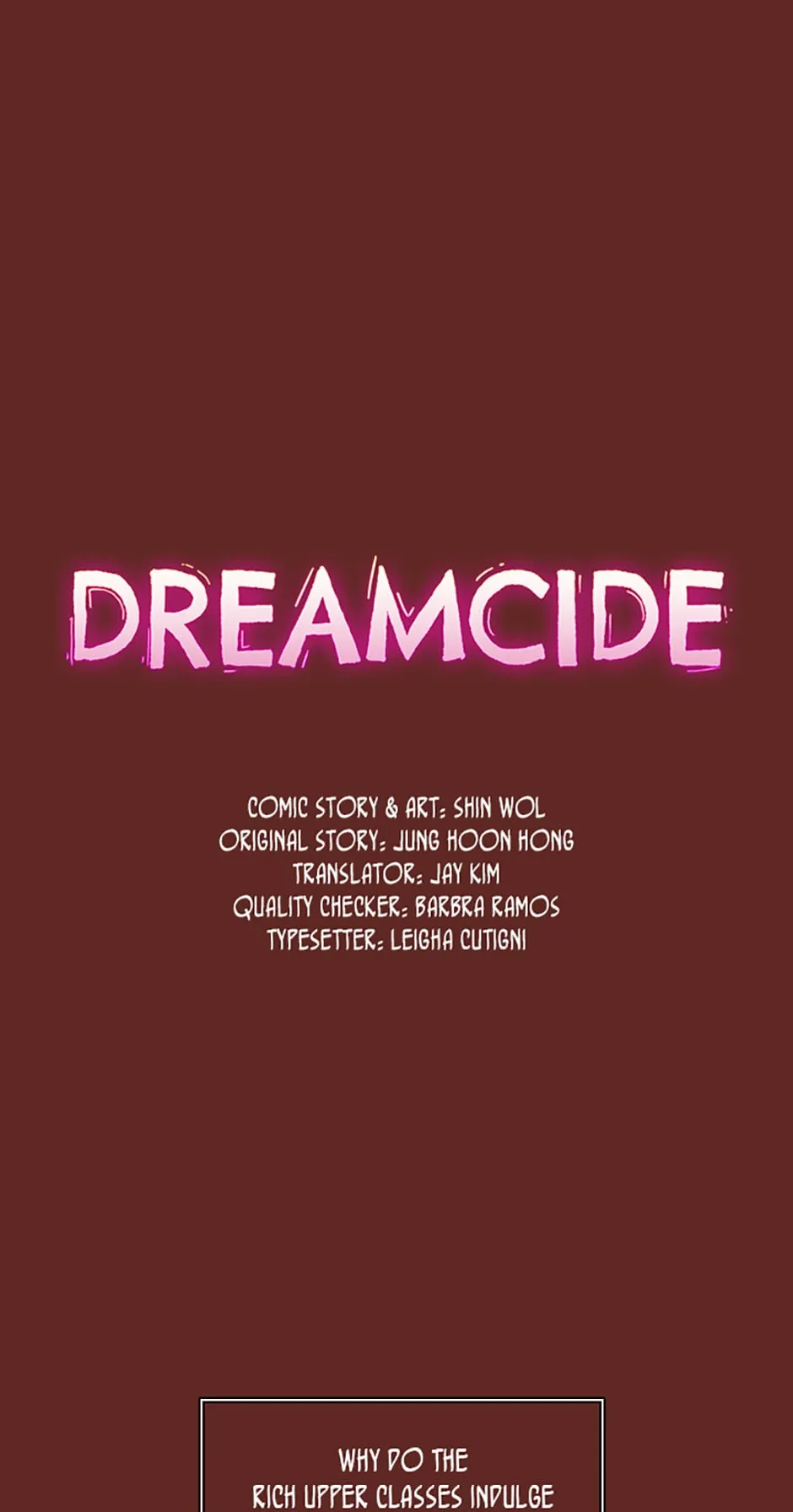Dreamcide Chapter 32 - Page 1