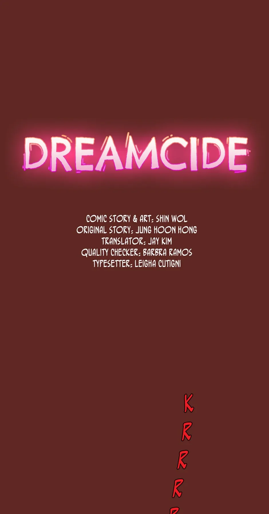 Dreamcide Chapter 45 - Page 1