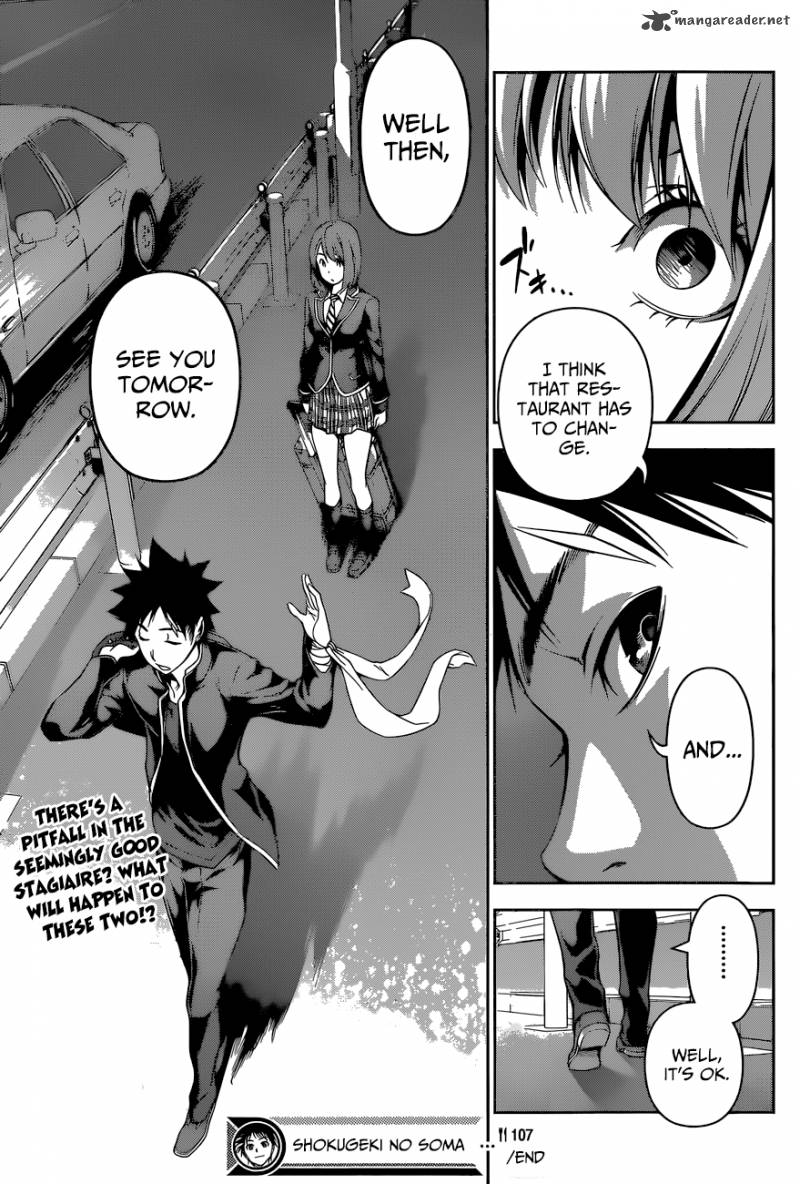 SHOKUGEKI NO SOMA Chapter 107 - Page 20