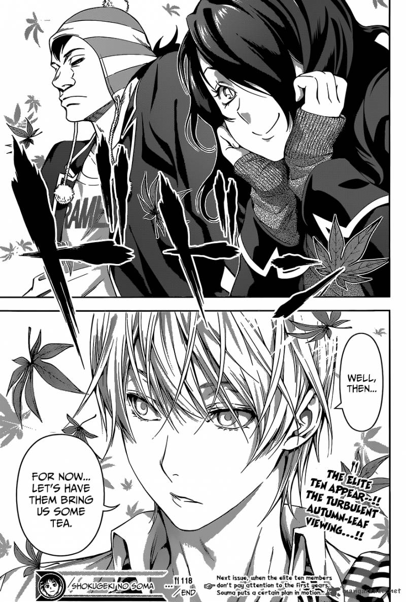SHOKUGEKI NO SOMA Chapter 118 - Page 19