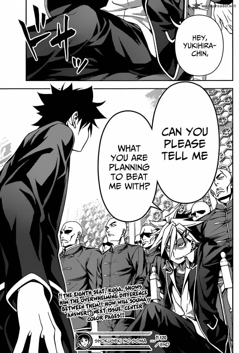 SHOKUGEKI NO SOMA Chapter 120 - Page 19
