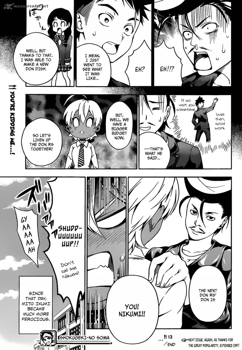 SHOKUGEKI NO SOMA Chapter 13 - Page 21