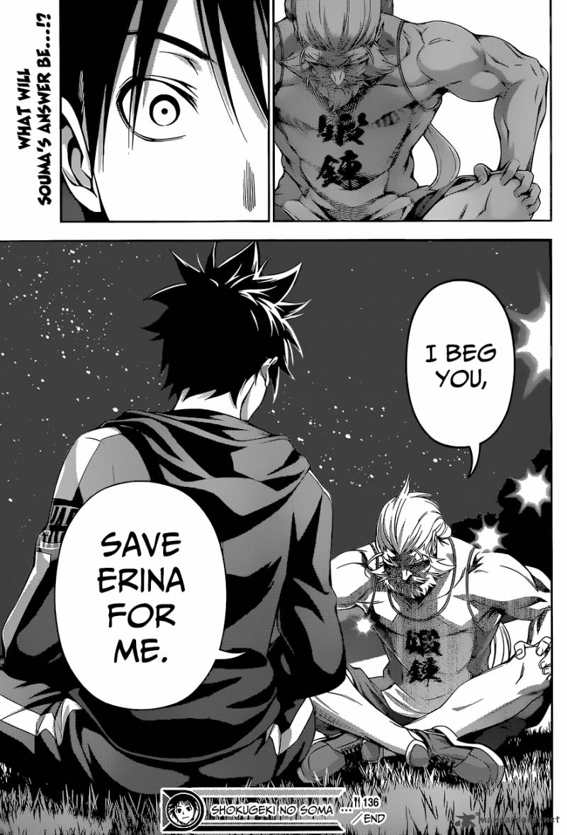 SHOKUGEKI NO SOMA Chapter 136 - Page 20