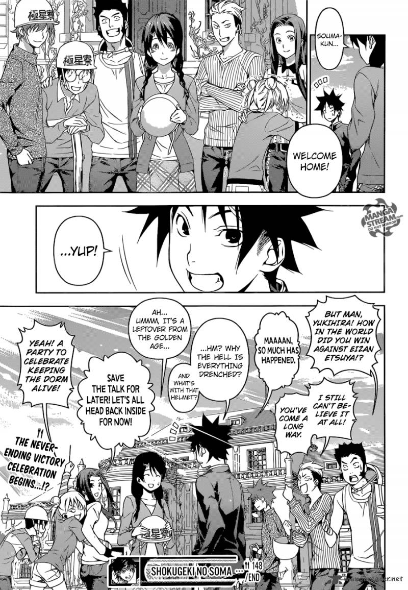 SHOKUGEKI NO SOMA Chapter 148 - Page 20