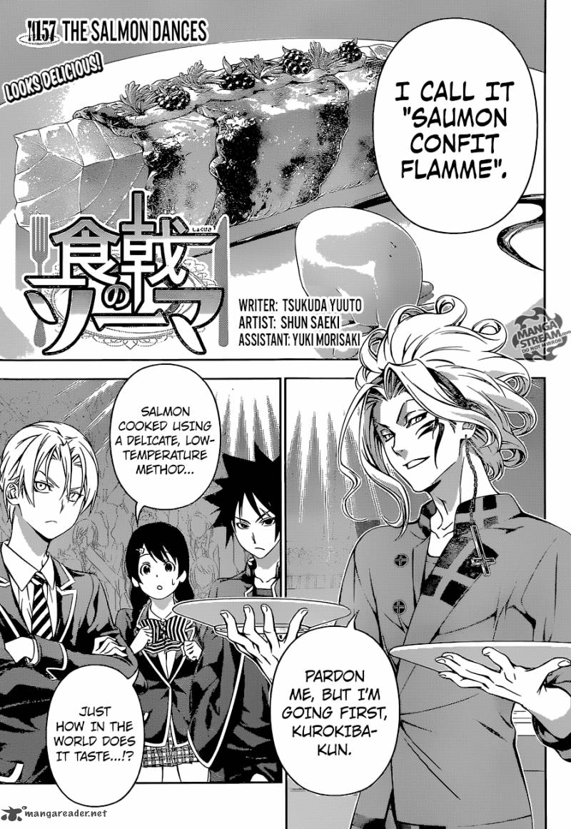 SHOKUGEKI NO SOMA Chapter 157 - Page 1