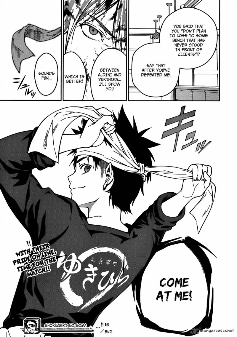 SHOKUGEKI NO SOMA Chapter 16 - Page 21
