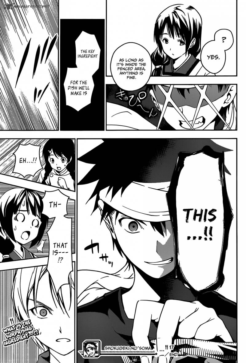 SHOKUGEKI NO SOMA Chapter 17 - Page 21