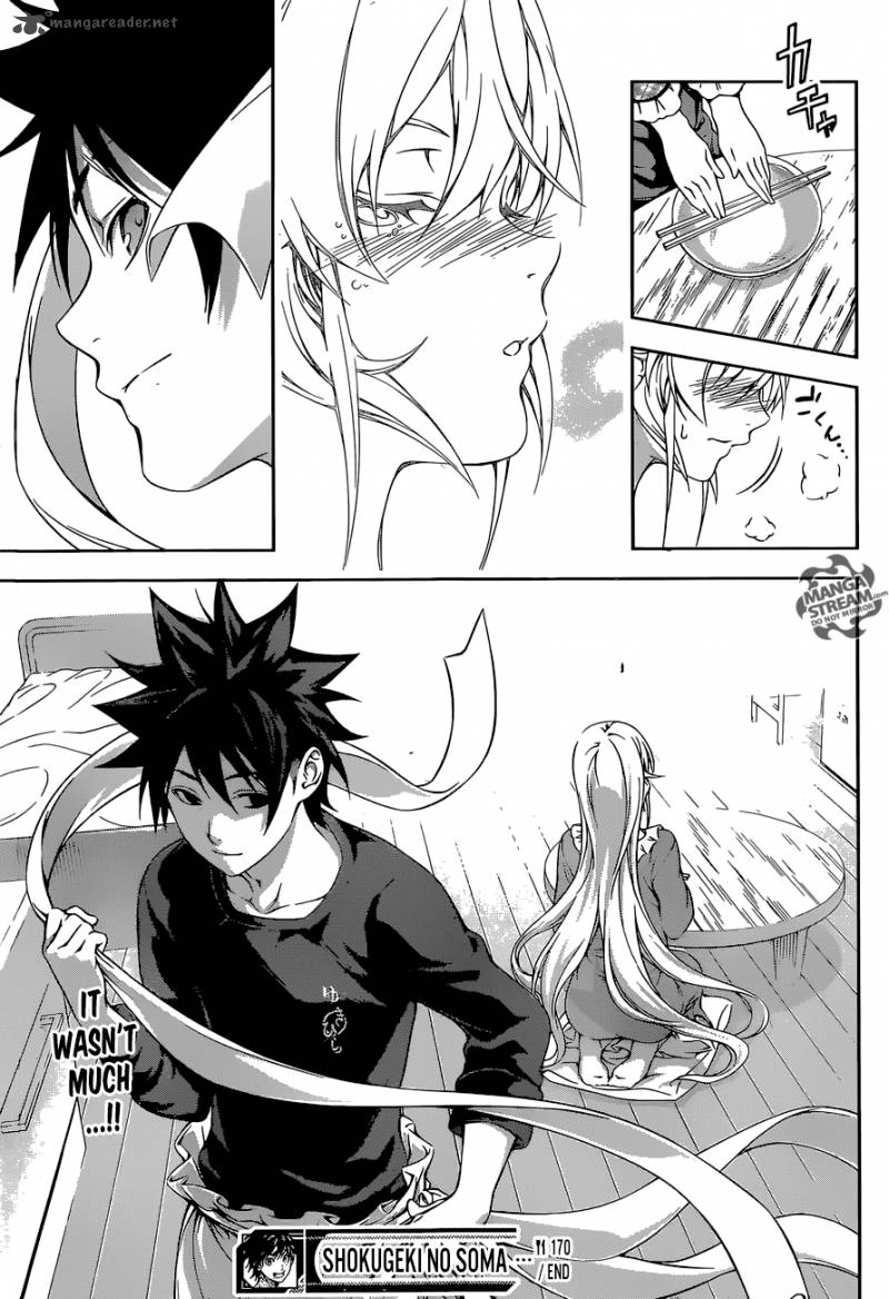 SHOKUGEKI NO SOMA Chapter 170 - Page 19