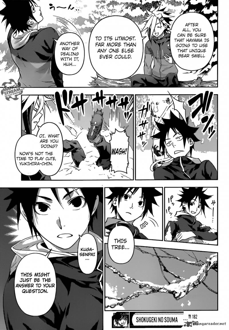 SHOKUGEKI NO SOMA Chapter 182 - Page 19