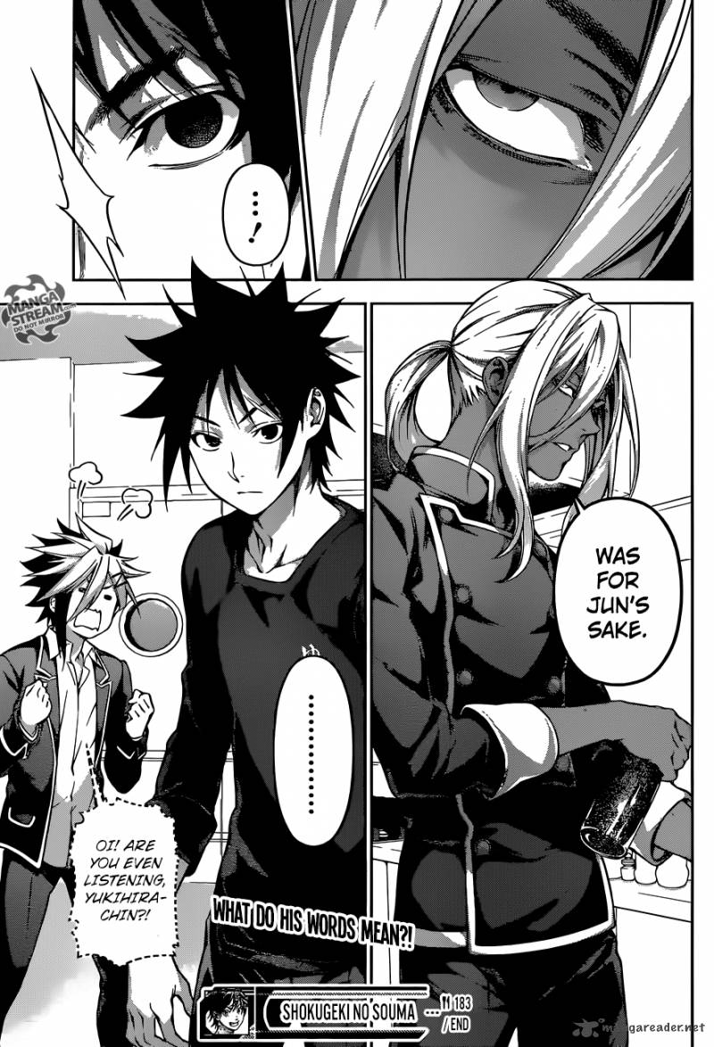 SHOKUGEKI NO SOMA Chapter 183 - Page 17