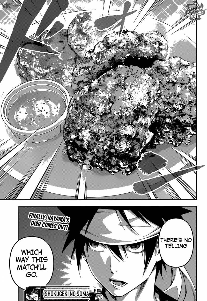 SHOKUGEKI NO SOMA Chapter 187 - Page 19
