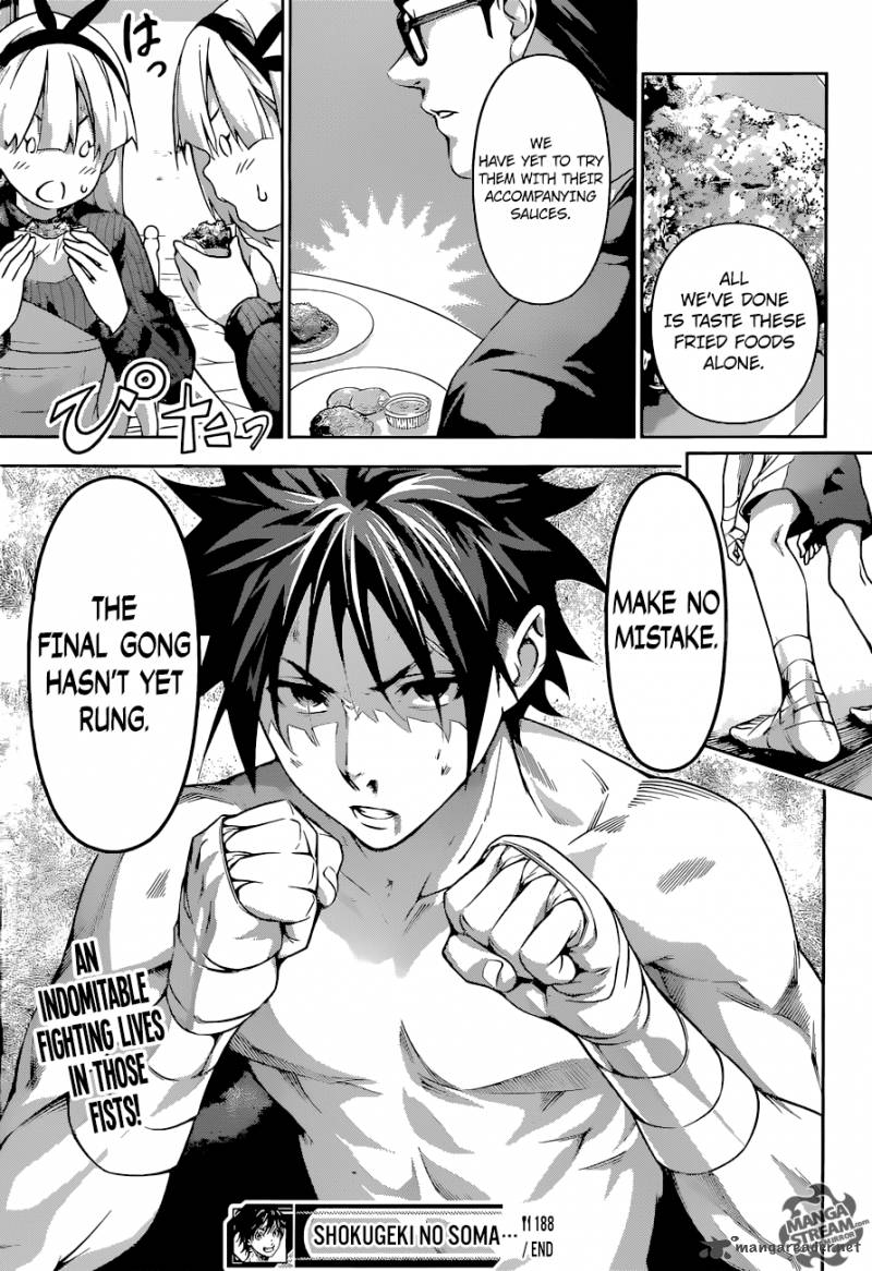 SHOKUGEKI NO SOMA Chapter 188 - Page 19