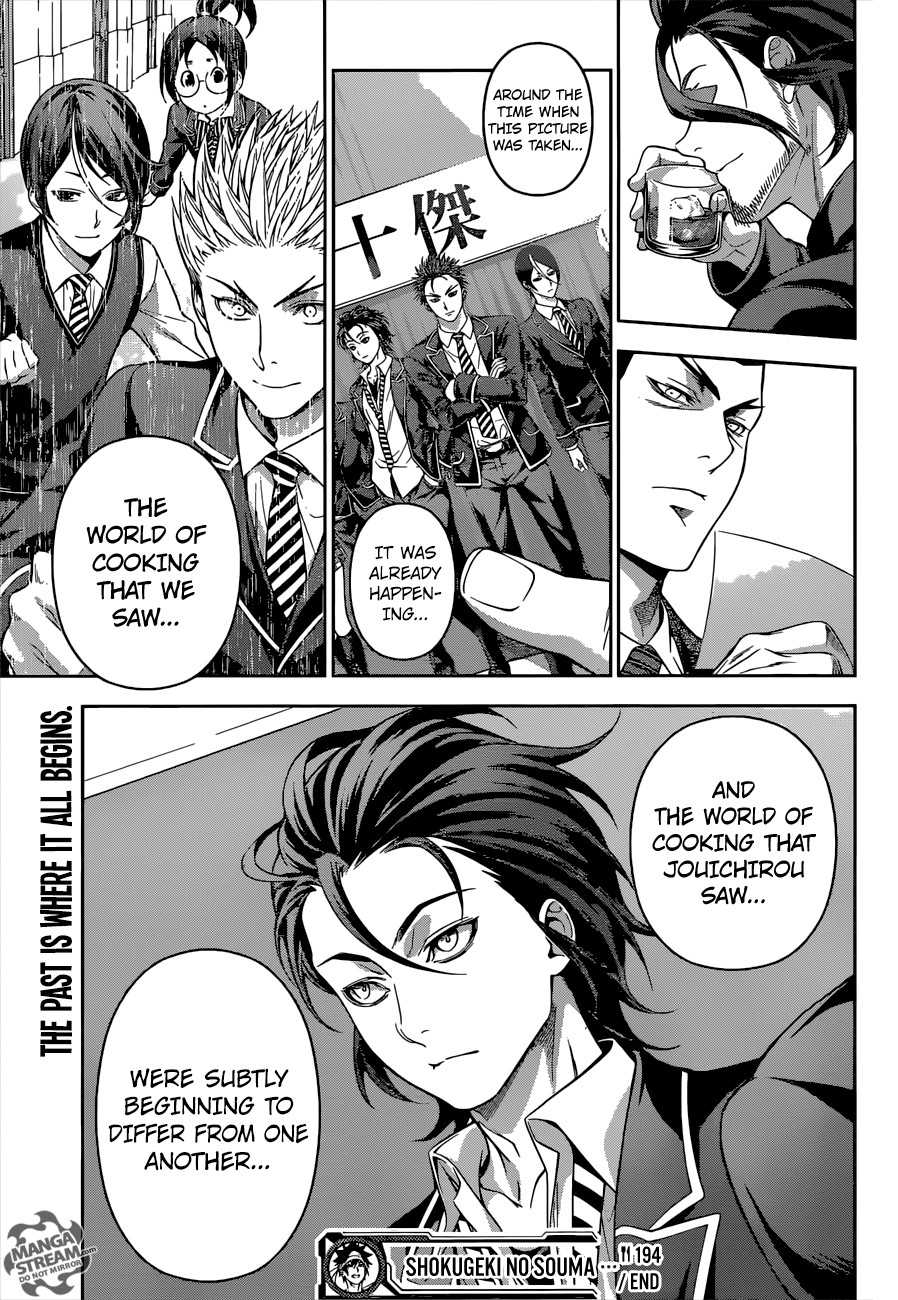 SHOKUGEKI NO SOMA Chapter 194 - Page 19