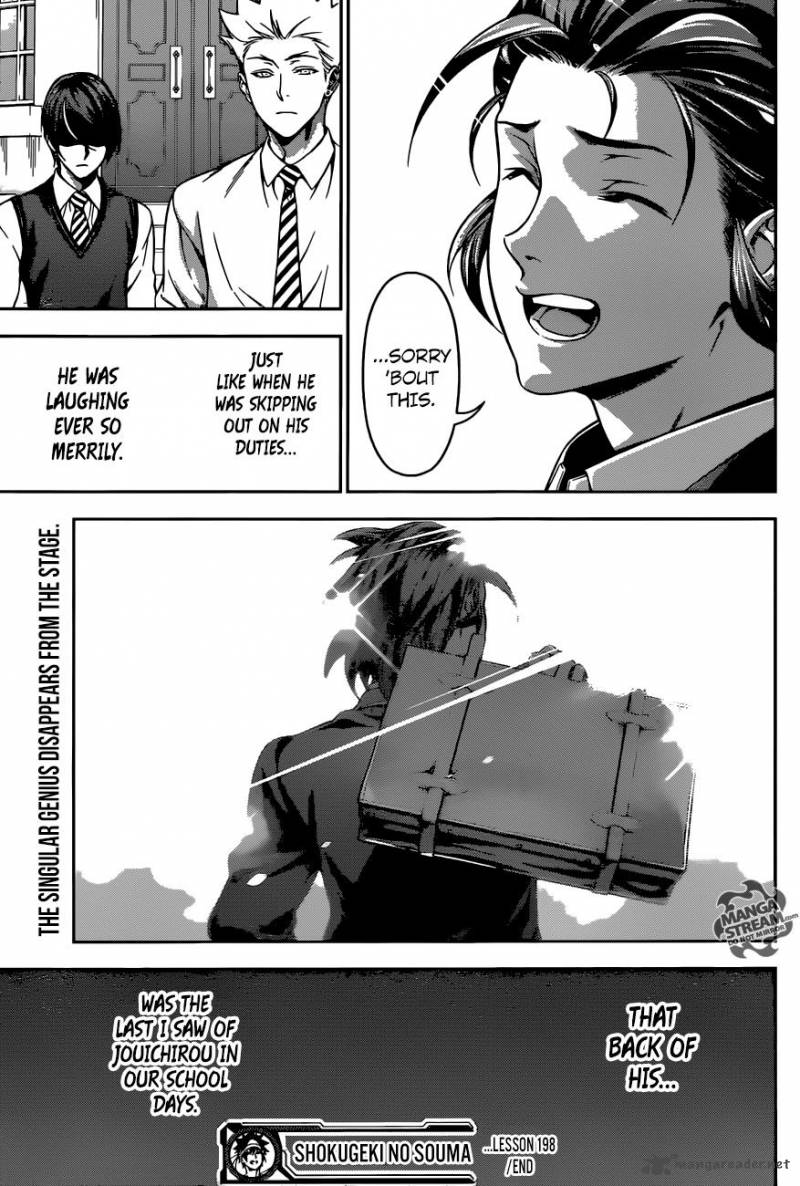 SHOKUGEKI NO SOMA Chapter 198 - Page 19
