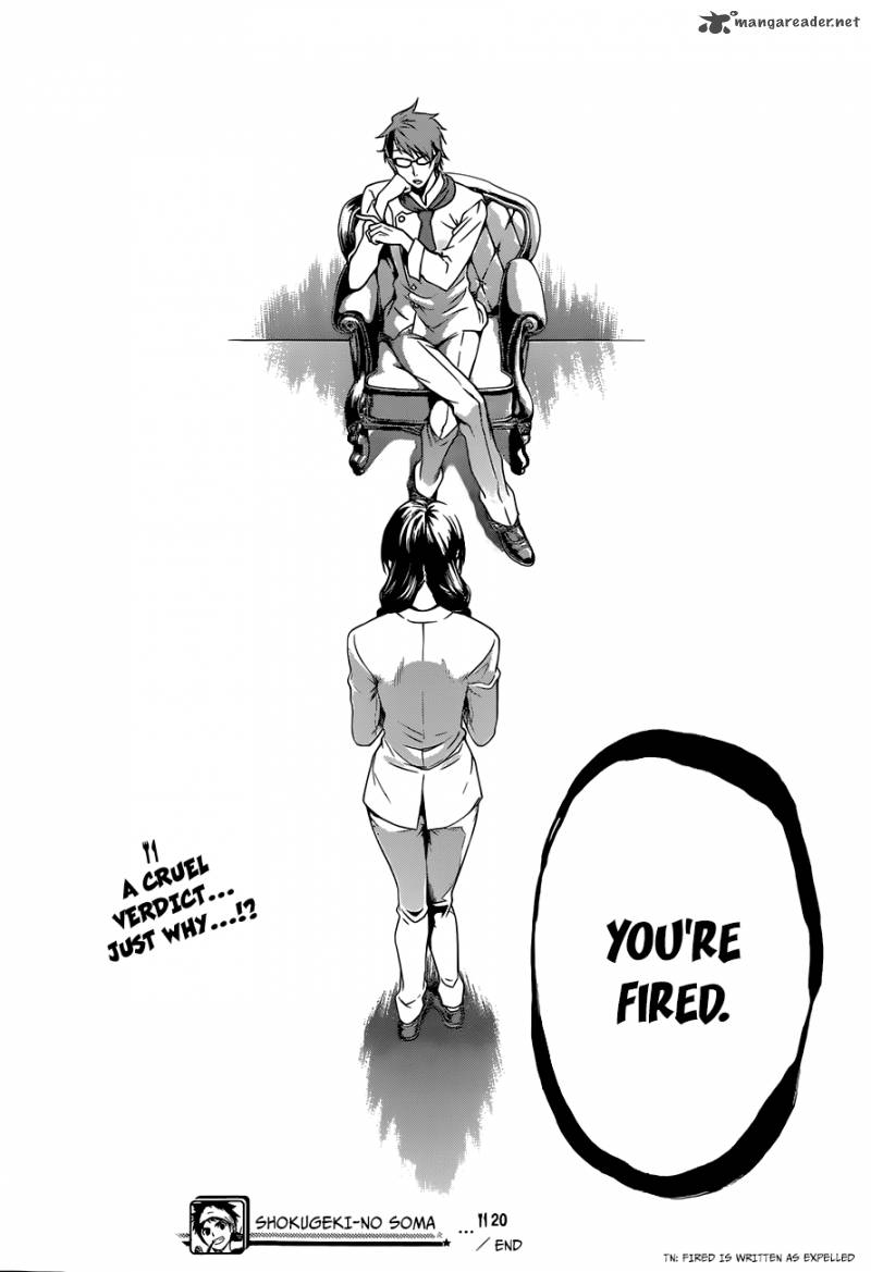 SHOKUGEKI NO SOMA Chapter 20 - Page 22