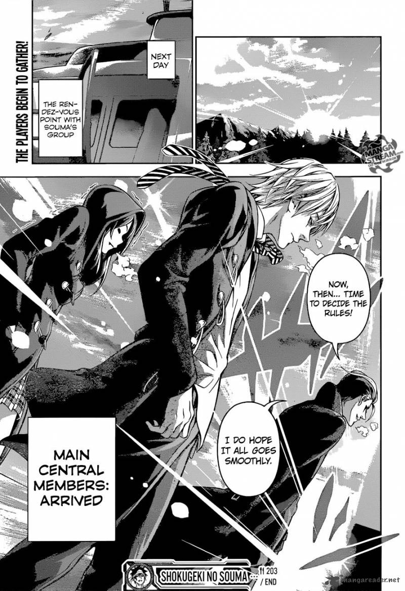 SHOKUGEKI NO SOMA Chapter 203 - Page 19