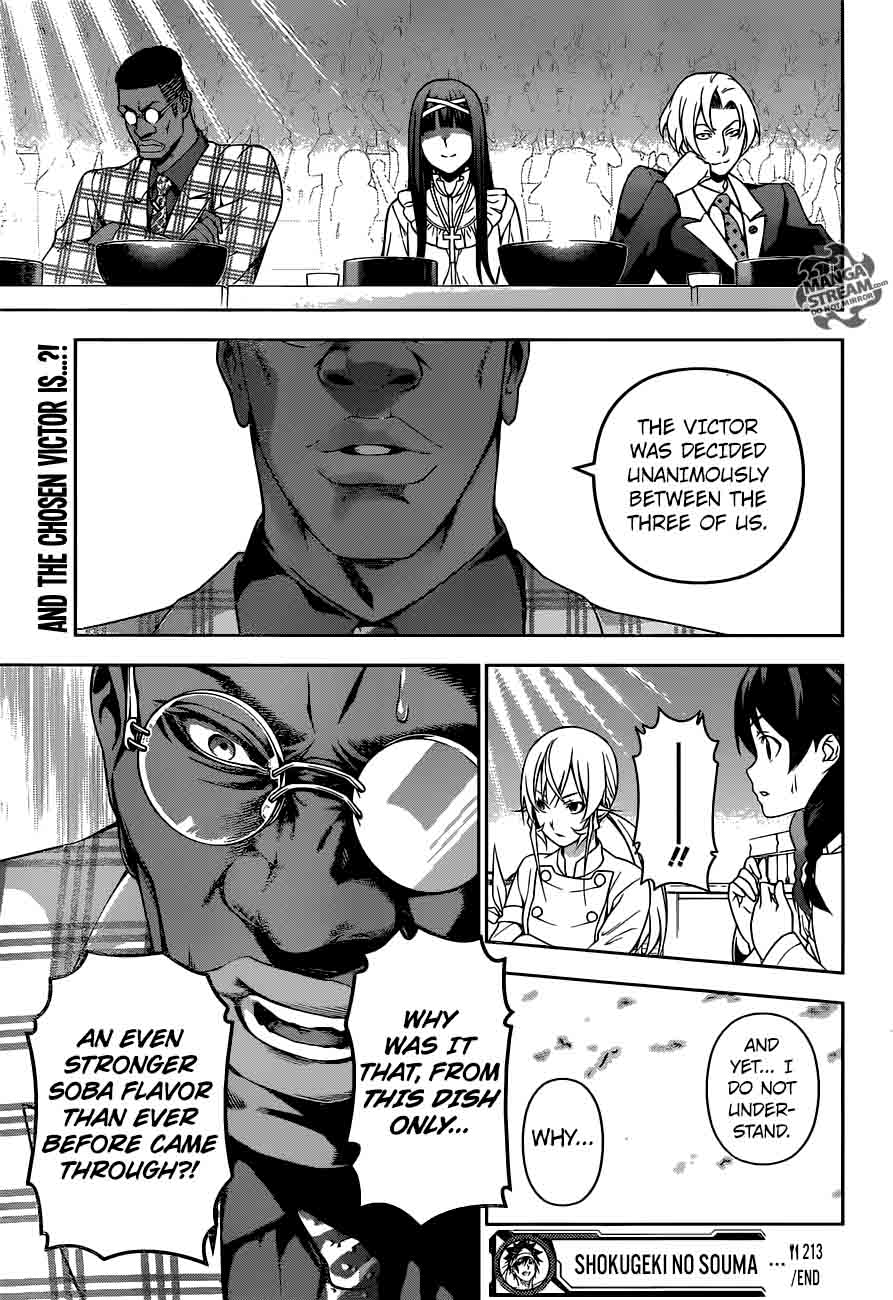 SHOKUGEKI NO SOMA Chapter 213 - Page 18