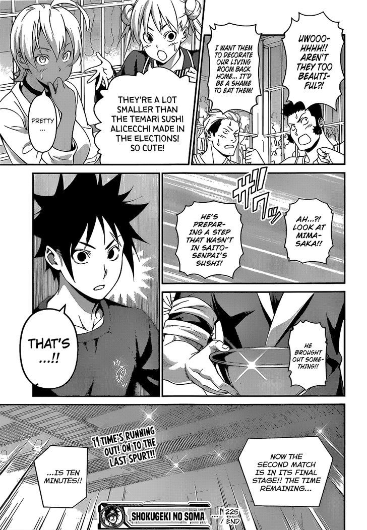SHOKUGEKI NO SOMA Chapter 225 - Page 20
