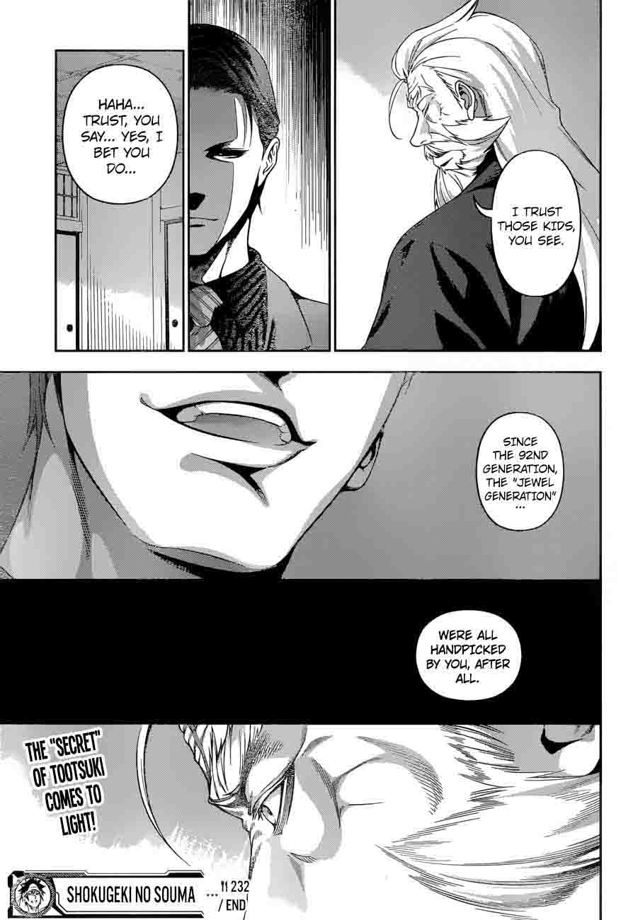 SHOKUGEKI NO SOMA Chapter 232 - Page 21